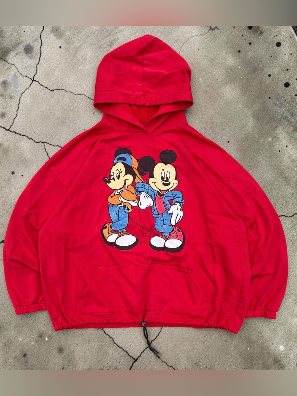 Vintage 90s Mickey Mouse Hoodie